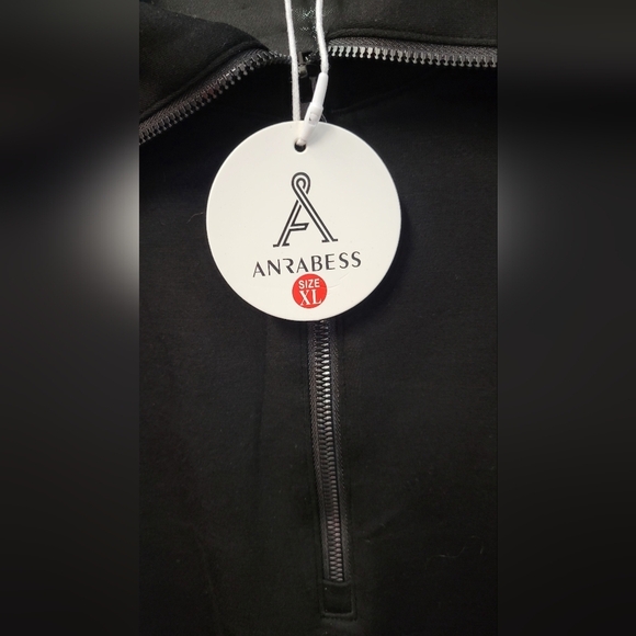 Anrabess XL Black Pull Over Jacket - Picture 3 of 8